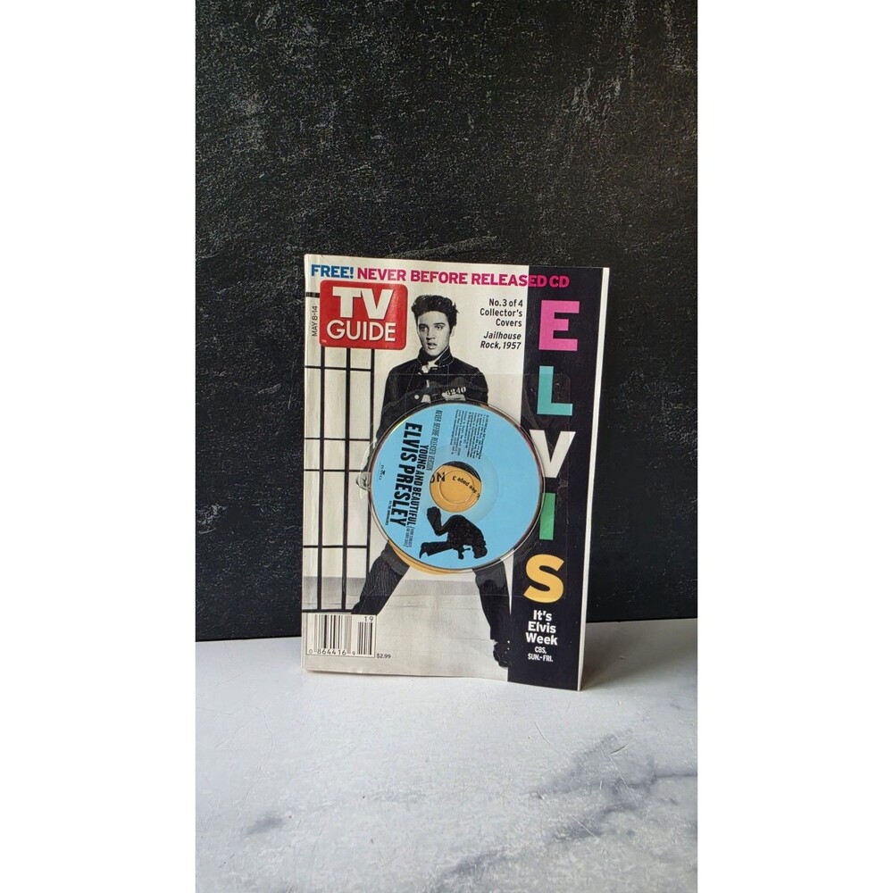 TV Guide Elvis Cover Collector's CD - May 8-14 2005 #3 of 4 Jailhouse Rock 1957